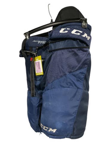Used CCM JETSPEED FT485 Junior Pant Navy Blue LG 11847-S000033427