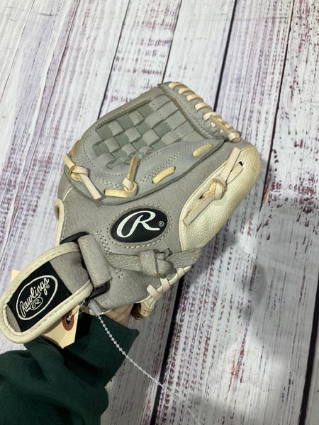 Gray Rawlings Highlight RH Softball Glove 10.5" (Used)