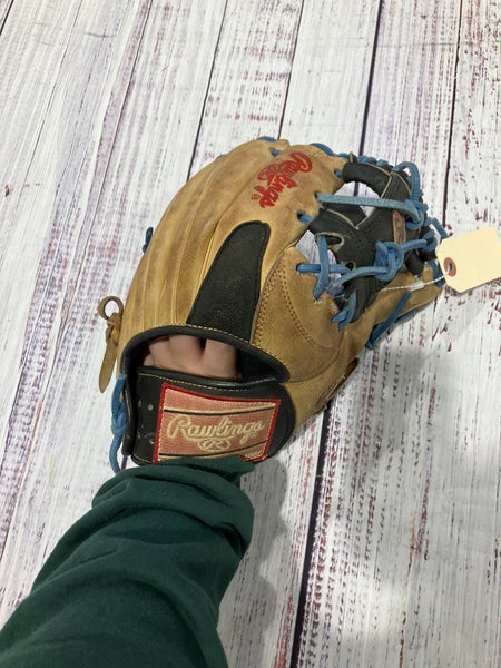 Brown Rawlings Pro Preferred RH Baseball Glove 11.25" (Used)