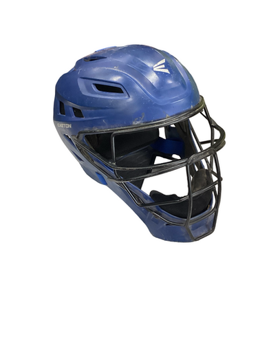 Used Easton ELITE X Catchers Helmet w/Mask Royal Blue One Size 11613-S000178473