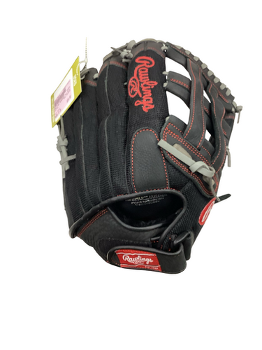 Used Rawlings RENEGADE BB/SB Glove RH Throw Black 13" 11613-S000178444