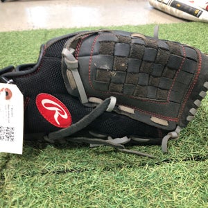 Black Rawlings Renegade RH Pitcher's Baseball Glove 12.5" (Used)