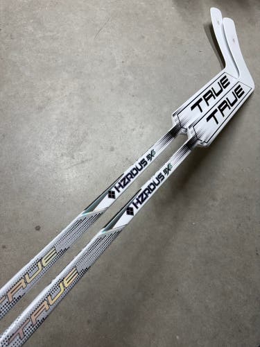 2 PACK 27” Paddle Senior True Hzrdus 9x4 Regular Goalie Stick NHL (New)