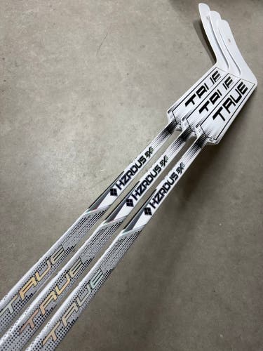 3 PACK 27” Paddle Senior True Hzrdus 9x4 Regular Goalie Stick NHL (New)