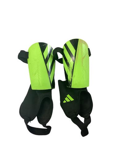 Used Adidas Soccer Shin Guards Junior Yellow MD 11760-S000089106