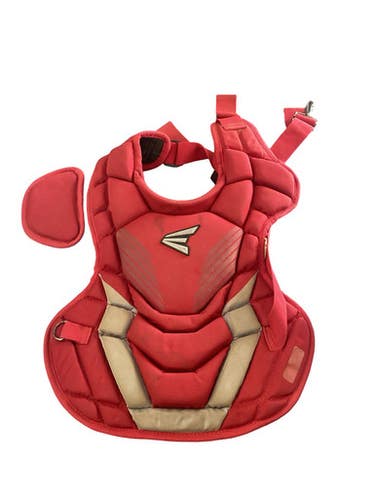 Used Easton GAMETIME CHEST PROTECTOR Catchers Chest Protector Red Youth 11760-S000089088