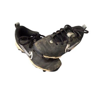 Used Nike TROUT BB/SB Cleats Black Junior 02.5 11760-S000089080