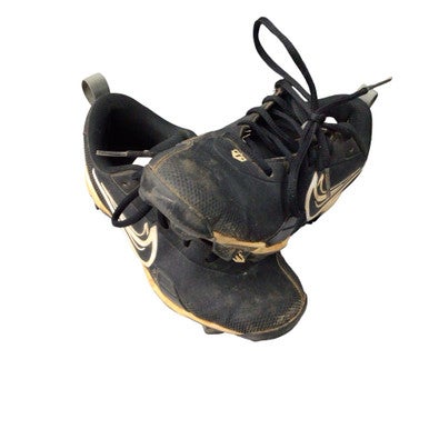 Used Nike TROUT BB/SB Cleats Black Junior 04 11760-S000089081