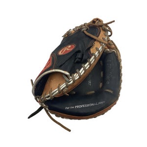Used Rawlings R9 SERIES BB/SB Catchers RH Throw Black And Tan 32" 11760-S000089076
