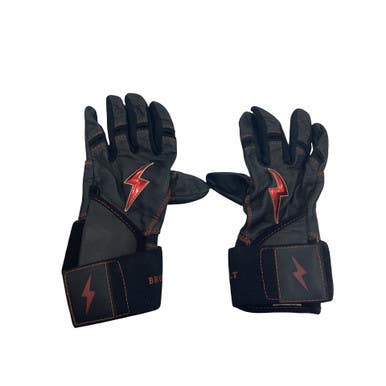 Used BB/SB Batting Gloves Black SM 11760-S000089074
