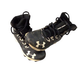 Used Under Armour Youth FB Cleats Black Youth 13.0 11760-S000089050