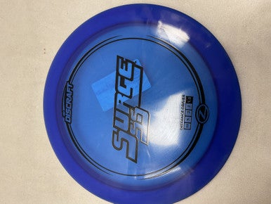 Used Discraft Z SURGE SS Disc Golf Driver Royal Blue 11490-S000269932