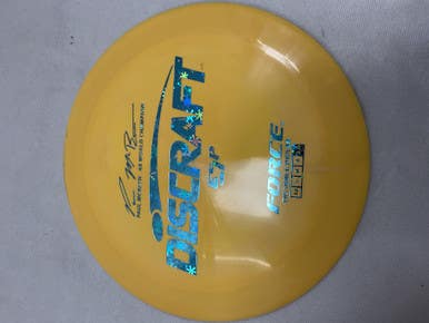 Used Discraft ESP FORCE Disc Golf Driver Yellow 11490-S000269931
