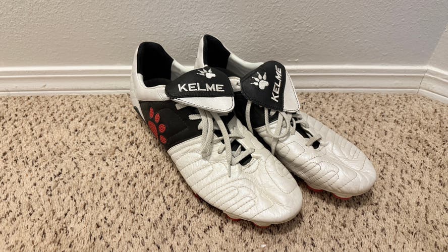 Kelme Diablo TRX Cleats (Used) - White Men's Size M 11.5 (W 12.5)