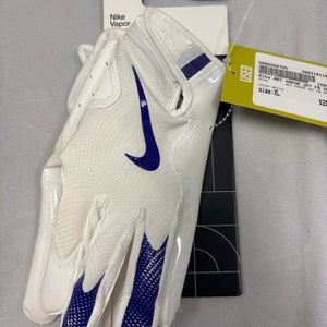 Used Nike ADT VAPOR JET FB GLOVES FB Gloves White XL 11490-S000269755