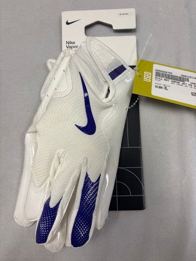 Used Nike ADT VAPOR JET FB GLOVES FB Gloves White XL 11490-S000269755
