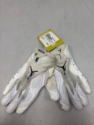 Used JORDAN FLY LOCK GLOVES FB Gloves White LG 11490-S000269798