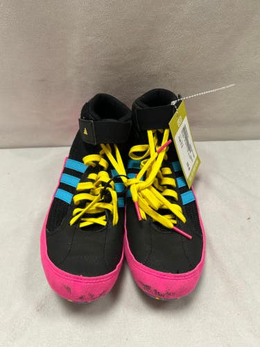 Used Adidas Wrestling Shoes Black Senior 8 11490-S000269875