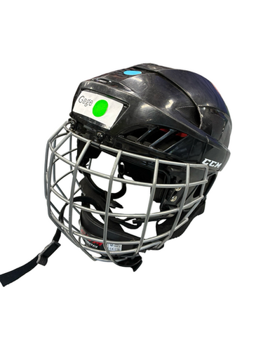 Used CCM 50 S HELMET Helmet Cage Combo Black SM 11682-S000128458