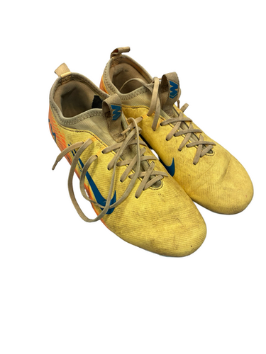 Used Nike Soccer Cleats Yellow Junior 04.5 11682-S000128653