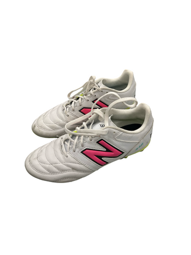Used New Balance Soccer Cleats White Senior 7 11682-S000123523