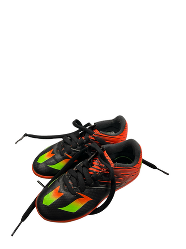 Used Adidas Soccer Indoor Shoes Black Youth 12.5 11682-S000111843