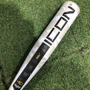 2025 Rawlings Icon Composite Bat USSSA Certified (-10) Composite 18 oz 28" (Used)