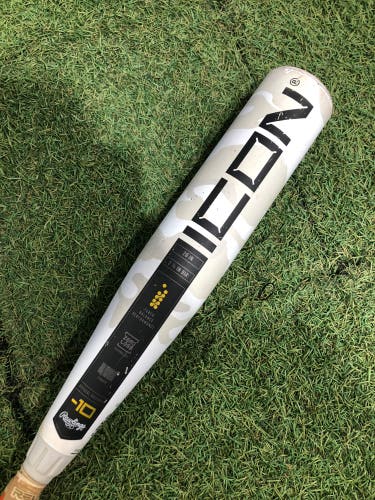 2025 Rawlings Icon Composite Bat USSSA Certified (-10) Composite 18 oz 28" (Used)