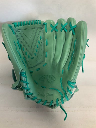 Used 44 PRO SIGNATURE SERIES RH Throw Fastpitch Gloves Teal 13" 11823-S000037641