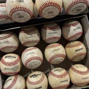 Wilson A1030 Baseballs 15 Pack (Used)