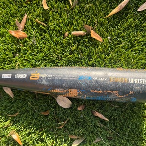 2022 DeMarini Uprising Alloy USSSA Certified Bat (-10) 17 oz 27" (Used)