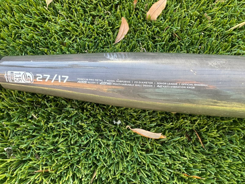 2019 Marucci Posey28 Alloy USSSA Certified Bat (-10) 17 oz 27" (Used)
