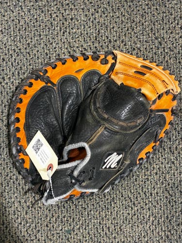 Brown Adult MacGregor RH Catcher's Baseball Glove 34" (Used)