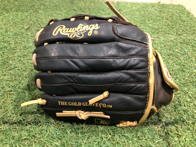 Brown Rawlings Highlight Series RH Outfield Baseball Glove 11.5" (Used)