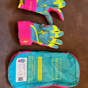 Youth XL Bruce Bolt Batting Gloves (Used)