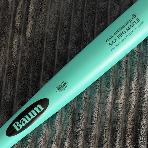 Baum Bat Platinum Stock Wood Composite BBCOR King of JUCO edition 33"