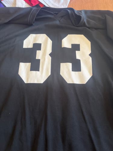 Black Goalie Cut Men's Jersey (Used)