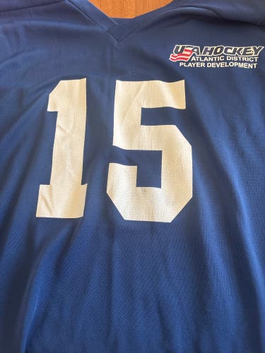 Blue Goalie Cut Men's Jersey (Used)