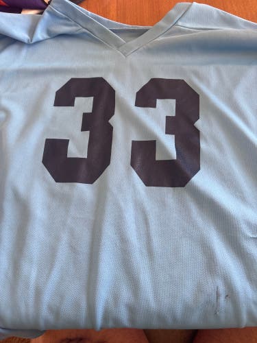 Blue Goalie Cut Men's Jersey (Used)