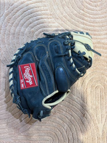 Rawlings Gold Glove Elite RH Catcher's Baseball Glove 32.5" (Used)