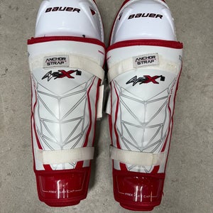15” Senior Bauer Vapor APX2 Pro Shin Guards (New) Pro Stock