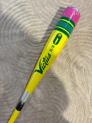 2024 Victus Vibe Alloy Bat USSSA Certified (-10) Alloy 18 oz 28" (Used)