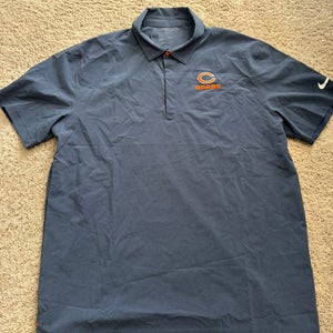 Chicago Bears Blue/Gray XL Men's Nike Polo Shirt (Used)