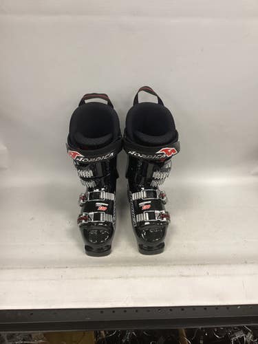 Used Nordica DOBERMANN PRO 130 Boys DH Ski Boot Black 245 MP - M06.5 - W07.5 11851-S000043952