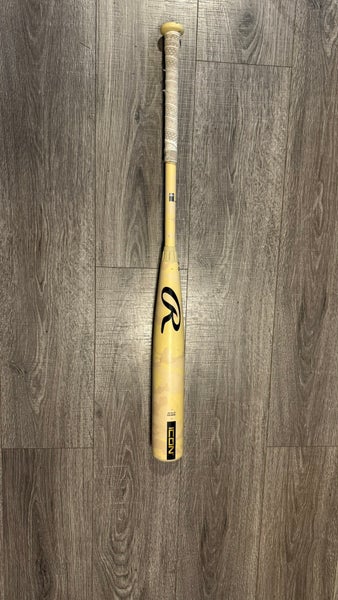 2025 Rawlings Icon Composite BBCOR Certified Bat (-3) 30 oz 33" (Used)