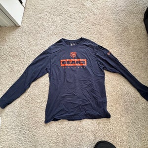 Chicago Bears Blue XL Men's Nike Dri-Fit Long Sleeve Shirt (Used)