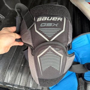 Senior Goalie Knee Pads - Bauer GSX (Used)