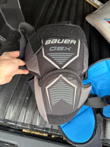 Senior Goalie Knee Pads - Bauer GSX (Used)