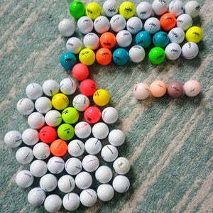 80 Wilson Used Golf Balls 5A, 4A!!.