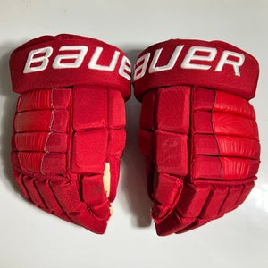 Bauer Pro Series Gloves 14" Pro Stock NHL Red Wings Kane Spec